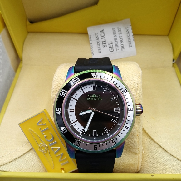 FIRM PRICE-NWOT INVICTA IRIDESCENT SPECIALITY WATCH (WATCH ONLY) - Picture 5 of 10